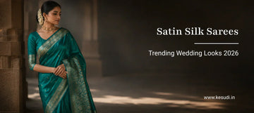 Satin Silk Sarees Trending Wedding Looks 2026