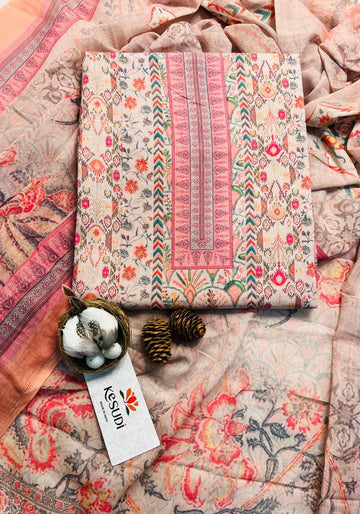Heritage Floral Unstitched Dress