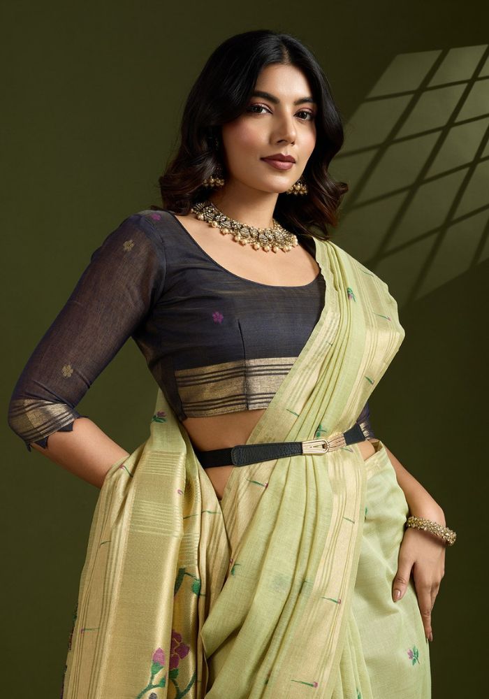 Cotton Paithani Saree