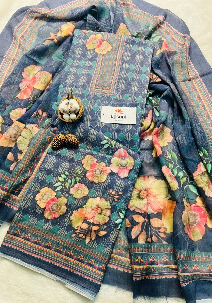 Bloom Cotton Unstitched Dress