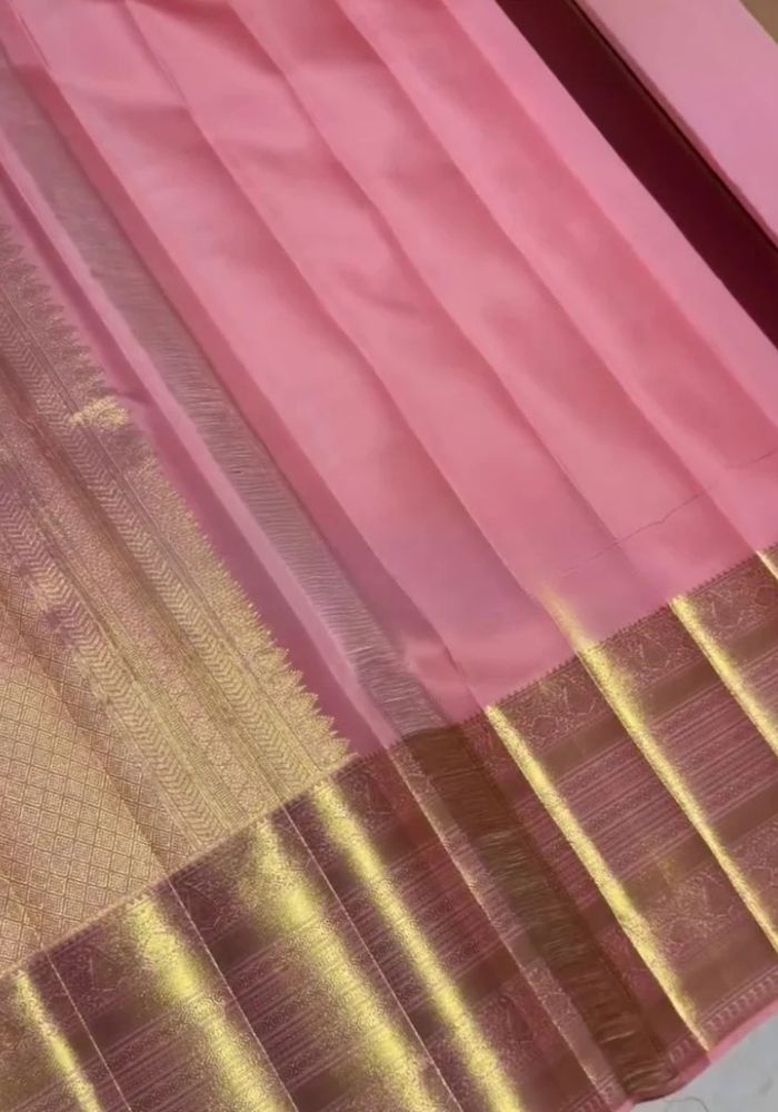 Magenta Banarasi Satin Silk Saree