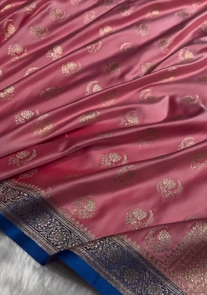 pink saree