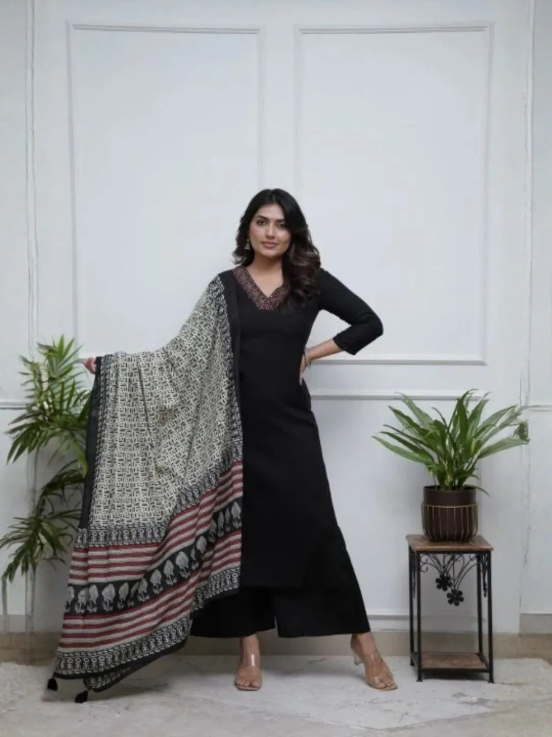 black kurta set online