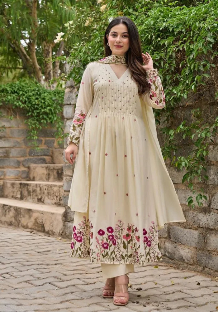 cream kurta set online