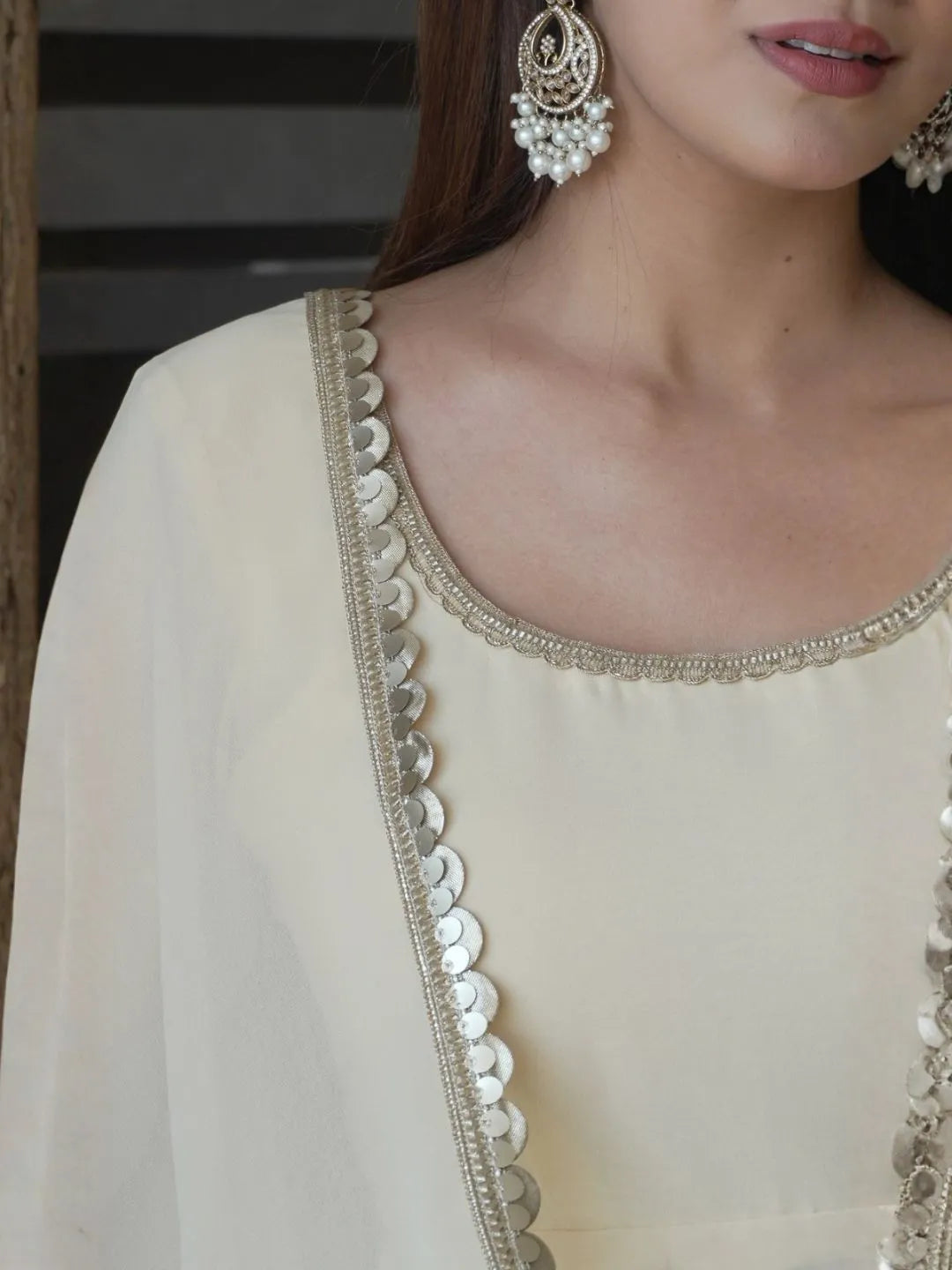 georgette kurta set