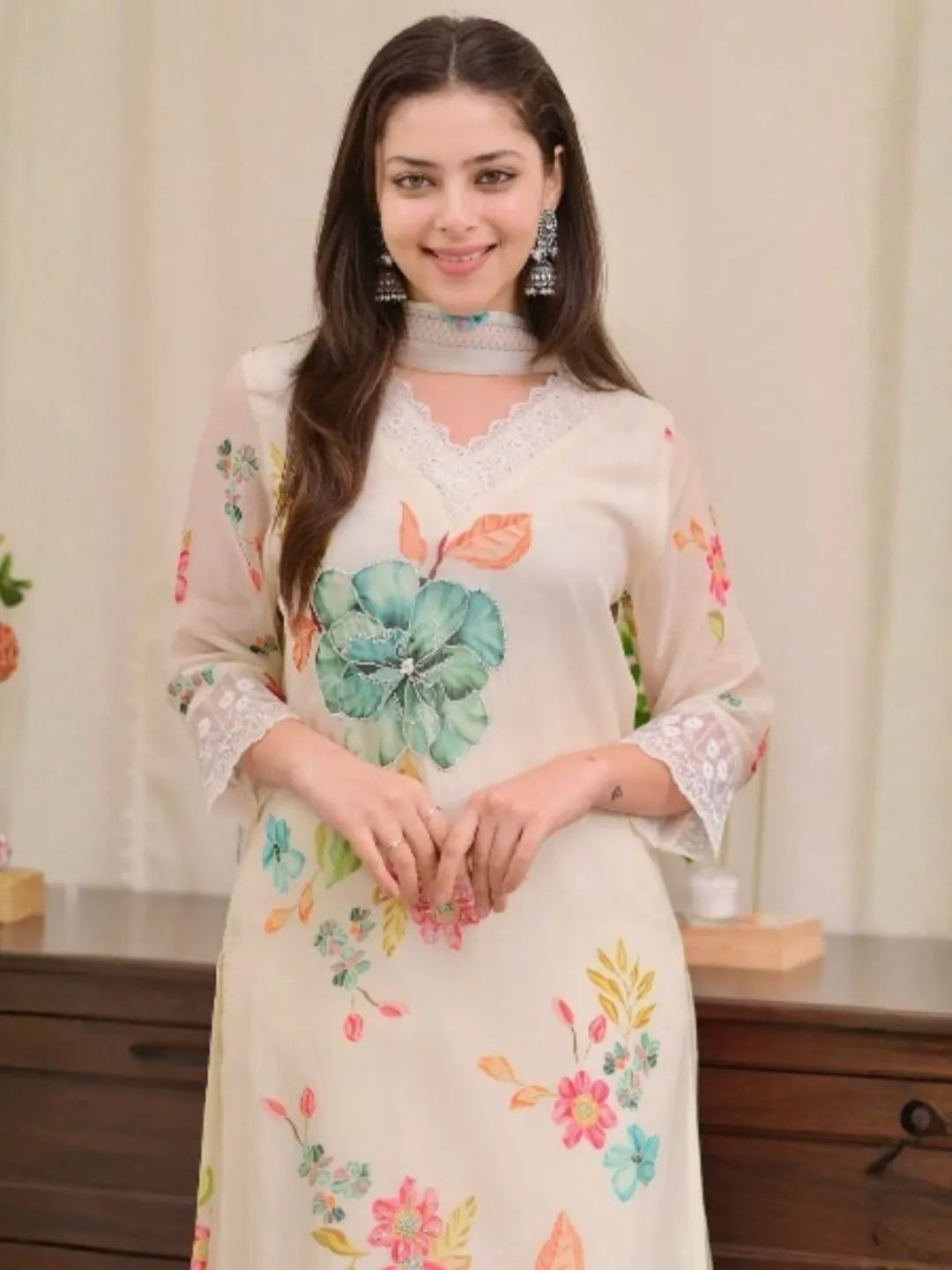 ivory kurta set online