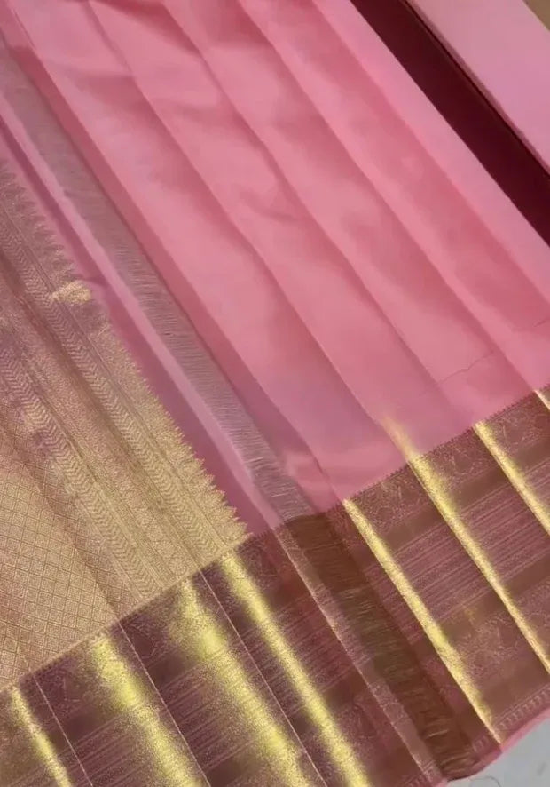 kesudi banarasi satin silk saree magenta