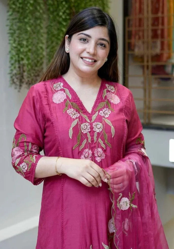 kesudi rani silk kurta set