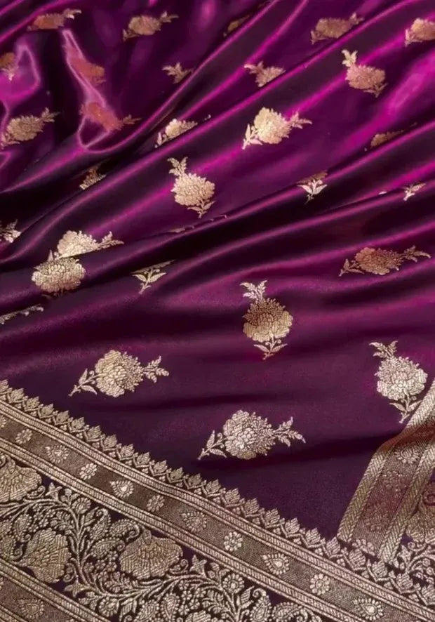 kesudi wine bridal saree