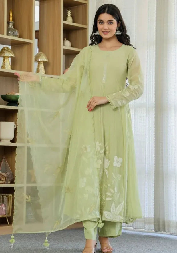 kurta set pista cotton