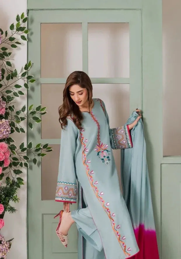 kurta set sky