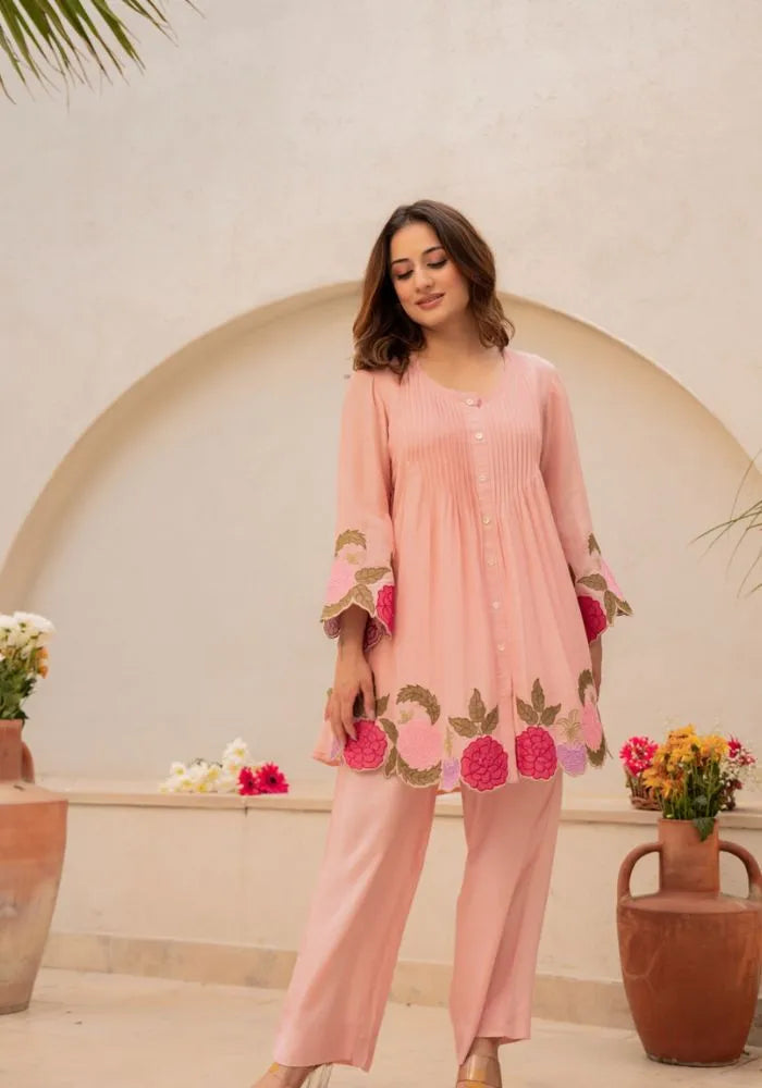 peach co-ord set online