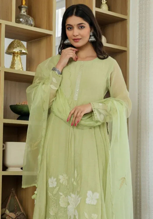 pista cotton kurta set
