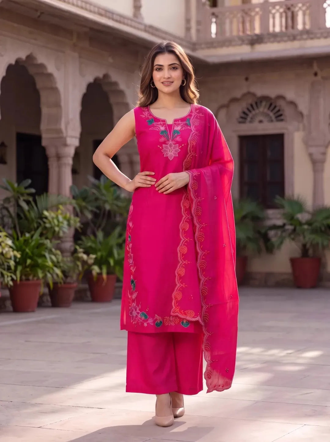 Rani Pink Festive Set