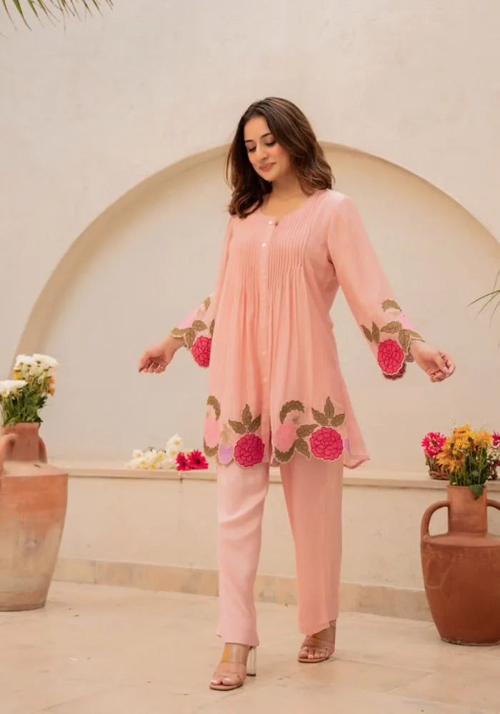 shop peach co-ord set