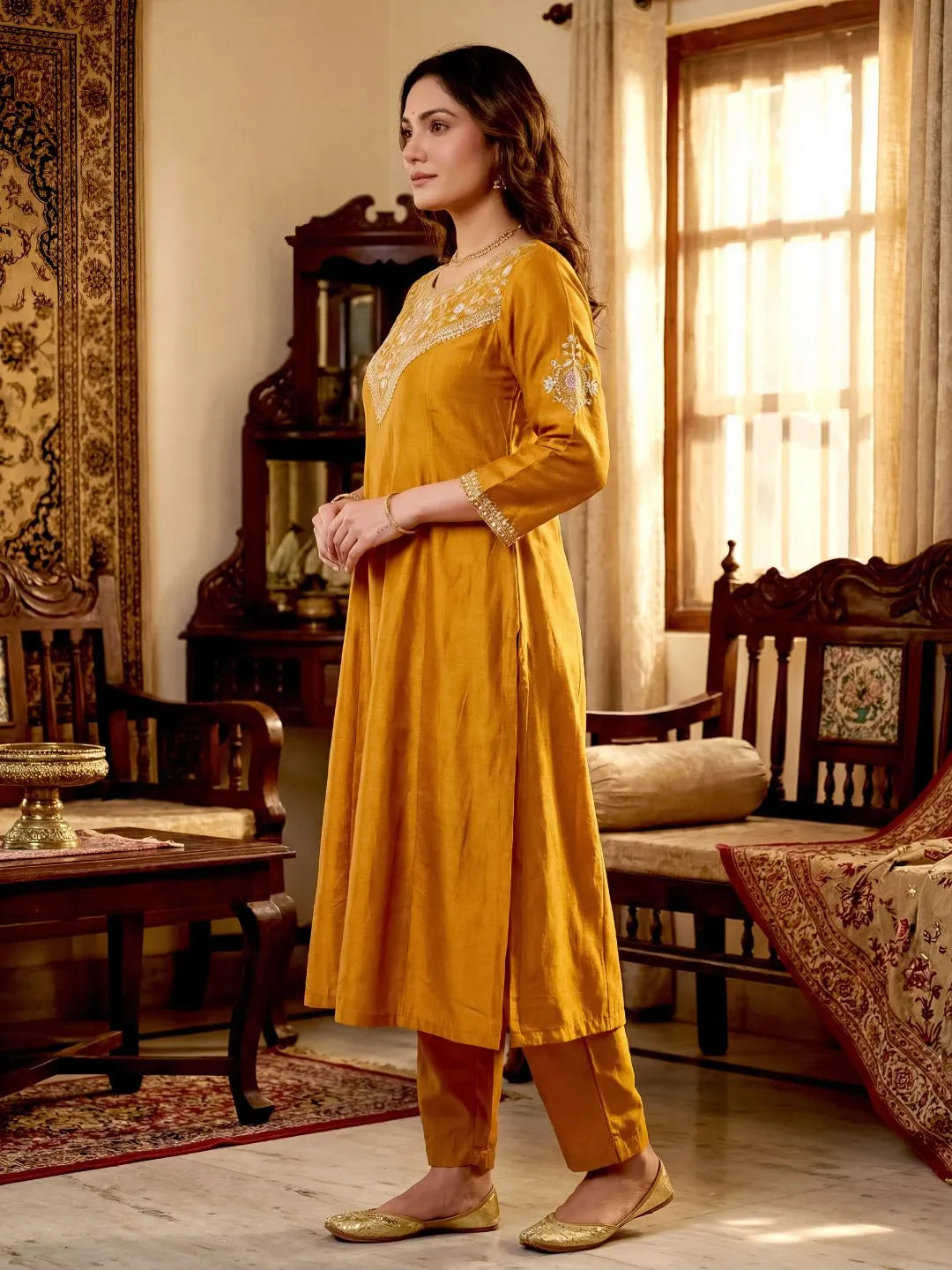 vichitra anarkali suits set