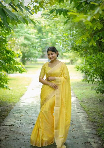yellow-saree